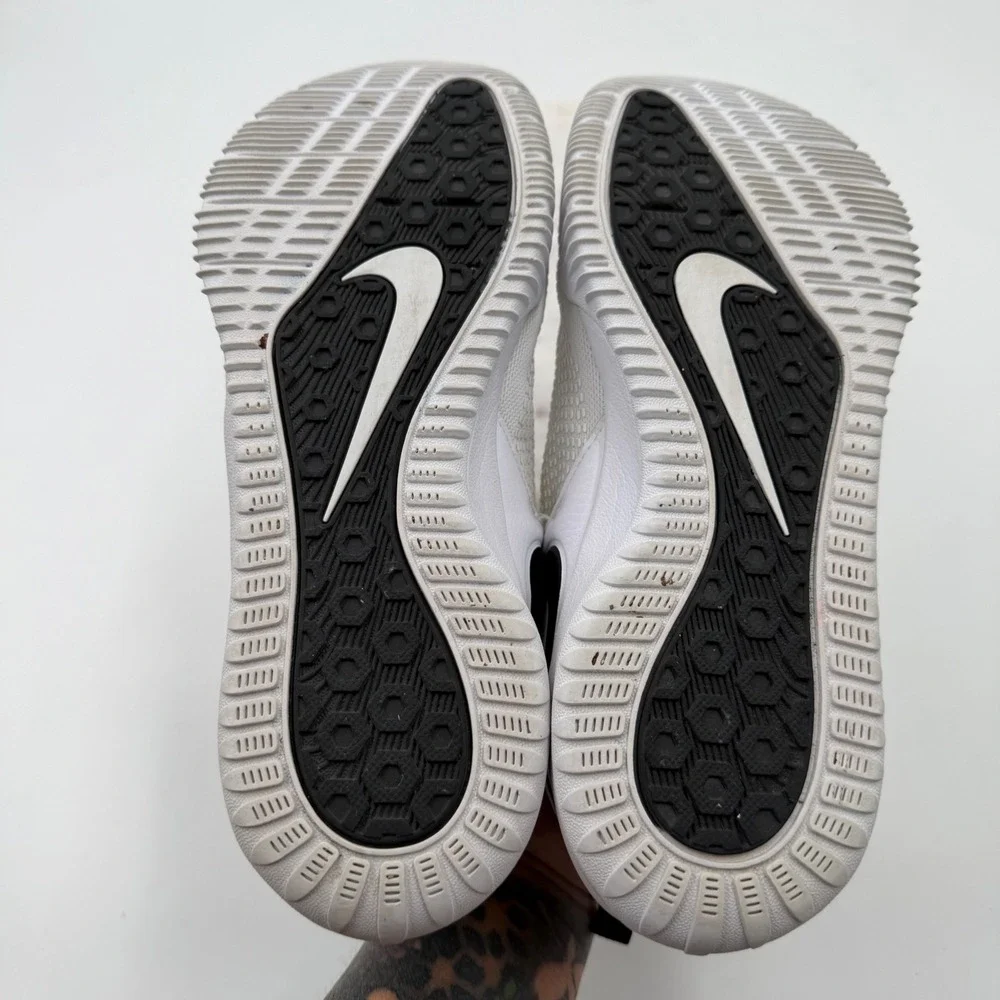 Nike Zoom Hyperace 2 Womens Volleyball Shoes White Black AA0286-100 Size 9